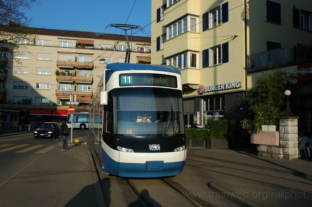 2091-0017-150411.jpg - VBZ Be 5/6 3081 / Bahnhof Oerlikon 15.4.2011