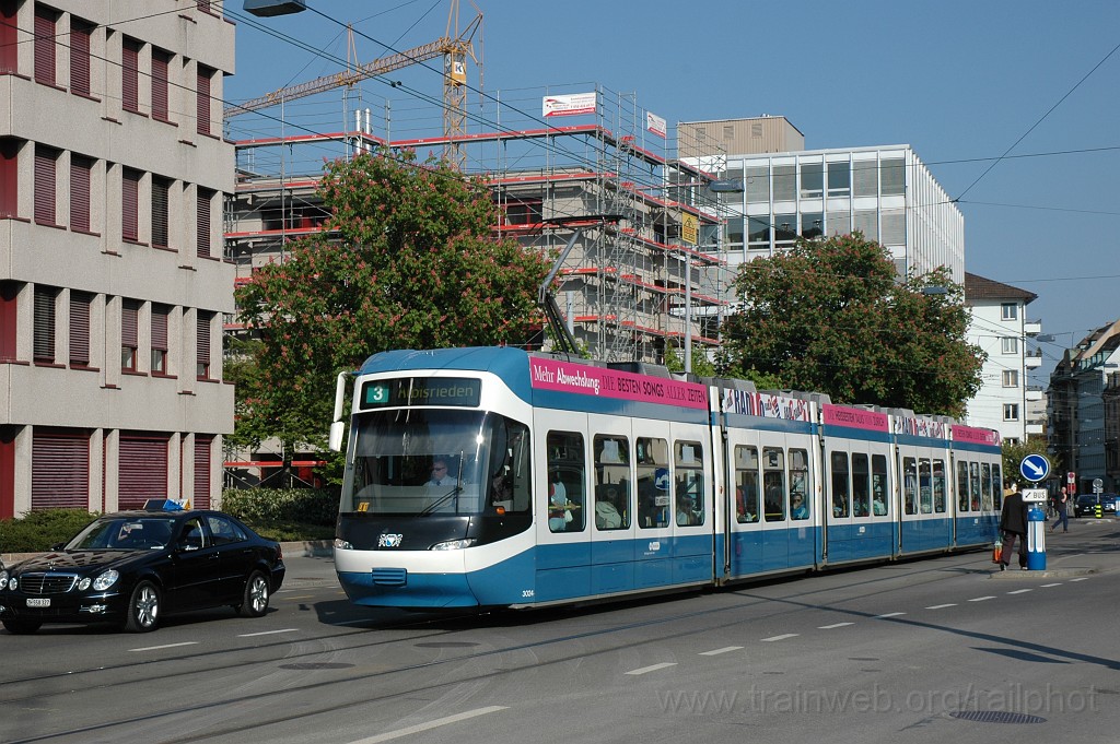 2092-0043-190411.jpg - VBZ Be 5/6 3024 / Kalkbreite 19.4.2011