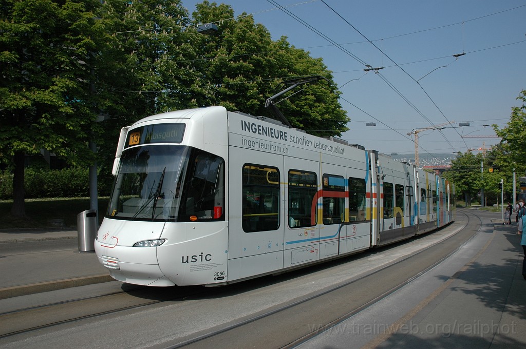 2096-0048-210411.jpg - VBZ Be 5/6 3056 «Ingenieurtram» / Strassenverkehrsamt 21.4.2011