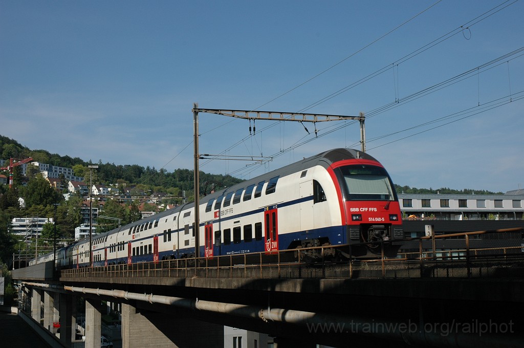 2108-0012-060511.jpg - SBB-CFF RABe 514.040-5 / Zürich Käferbergbrücke 6.5.2011