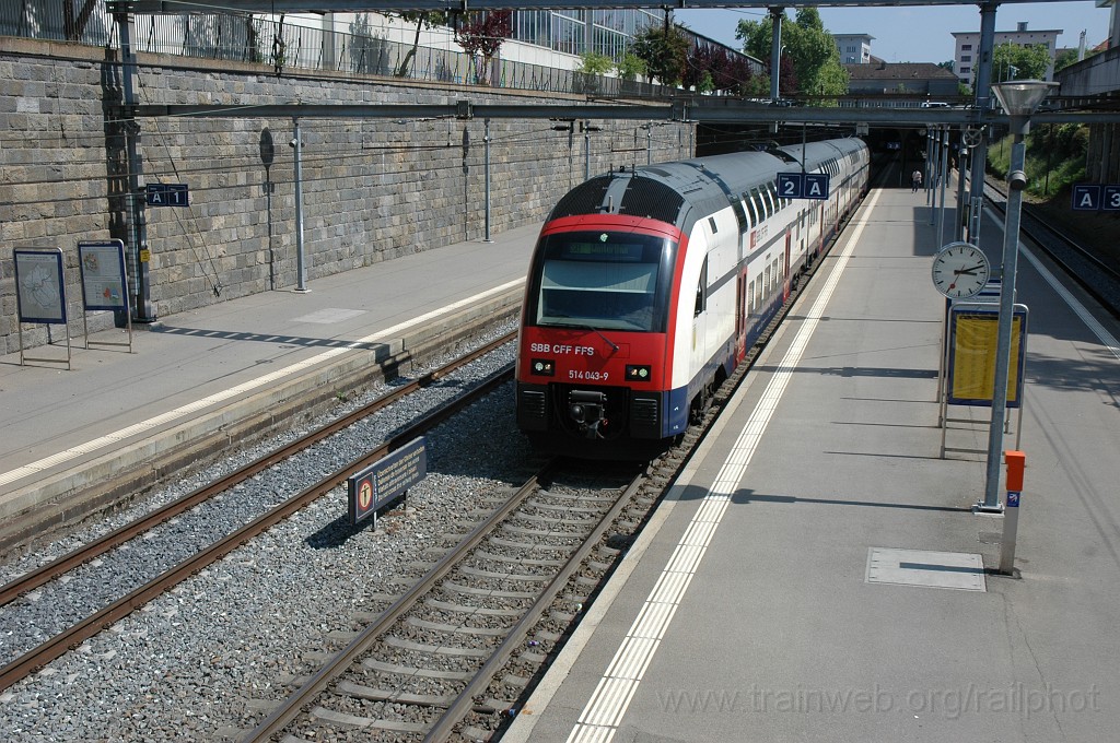 2110-0050-130511.jpg - SBB-CFF RABe 514.043-9 «Neuhausen am Rheinfall» / Zürich-Wiedikon 13.5.2011