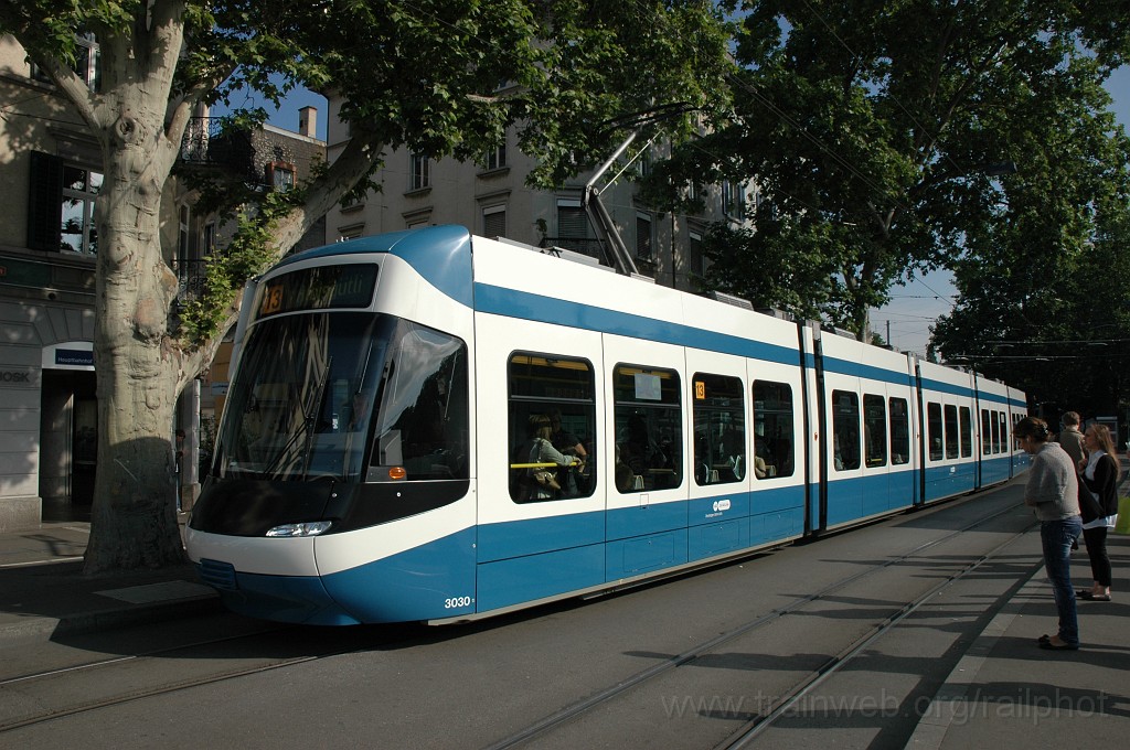 2131-0030-100611.jpg - VBZ Be 5/6 3030 / Sihlquai 10.6.2011