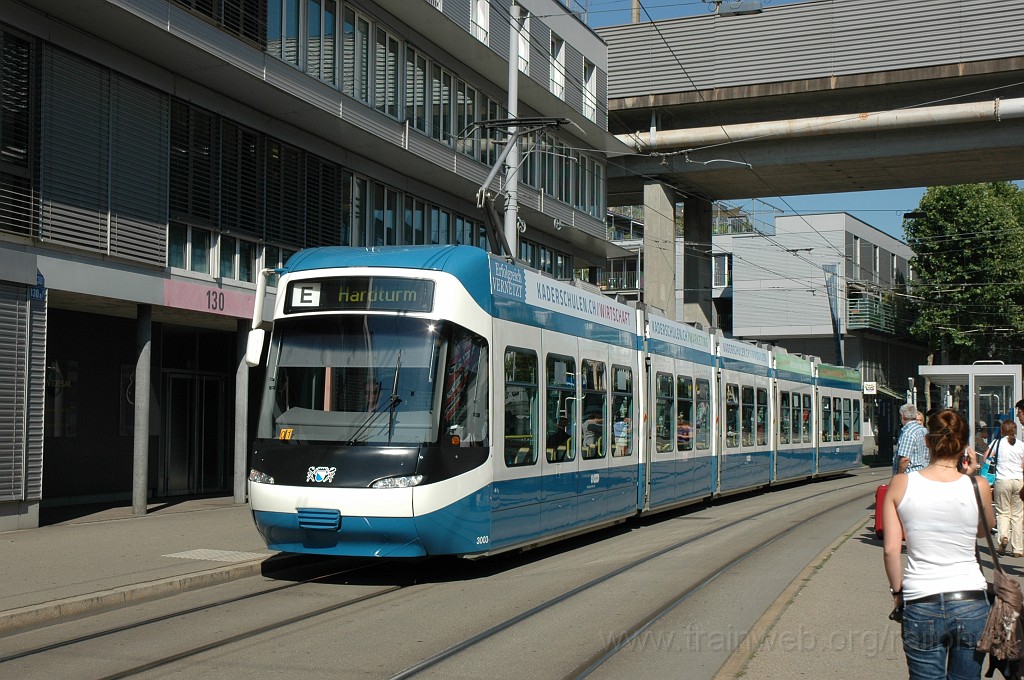 2139-0044-270611.jpg - VBZ Be 5/6 3003 / Fischerweg 27.6.2011