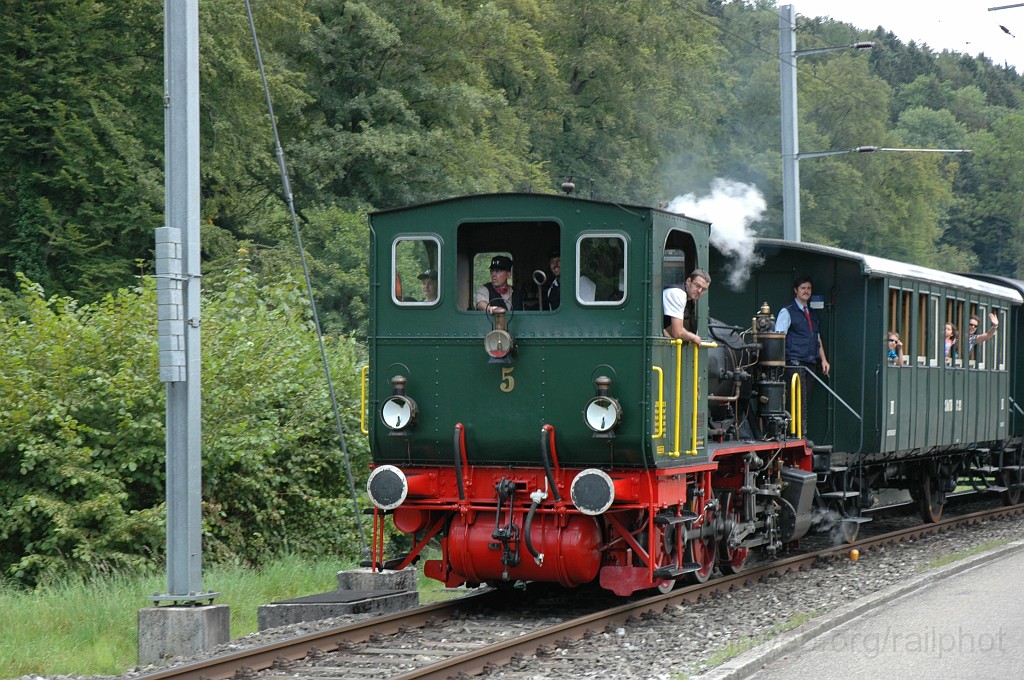 2158-0015-310711.jpg - ZMB E 3/3 5 «Schnaaggi-Schaaggi» / Sihlwald 31.7.2011