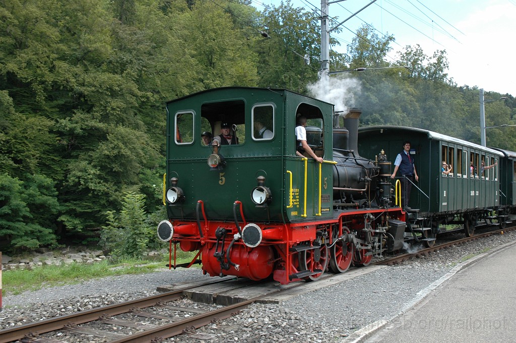 2158-0018-310711.jpg - ZMB E 3/3 5 «Schnaaggi-Schaaggi» / Sihlwald 31.7.2011