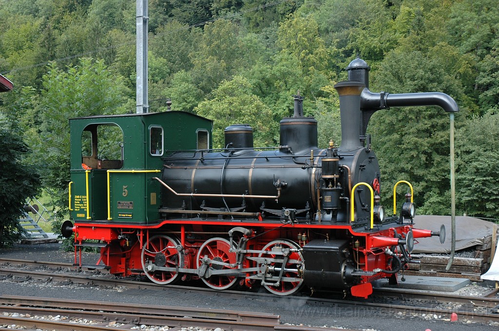 2159-0028-310711.jpg - ZMB E 3/3 5 «Schnaaggi-Schaaggi» / Sihlwald 31.7.2011