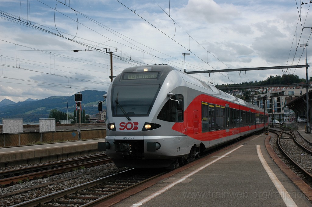 2165-0037-130811.jpg - SOB RABe 526.049-2 / Wädenswil 13.8.2011