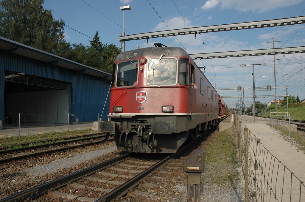 2169-0022-180811.jpg - SBB-CFF Re 6/6 11619 «Arbon» / Zürich-Seebach 18.8.2011