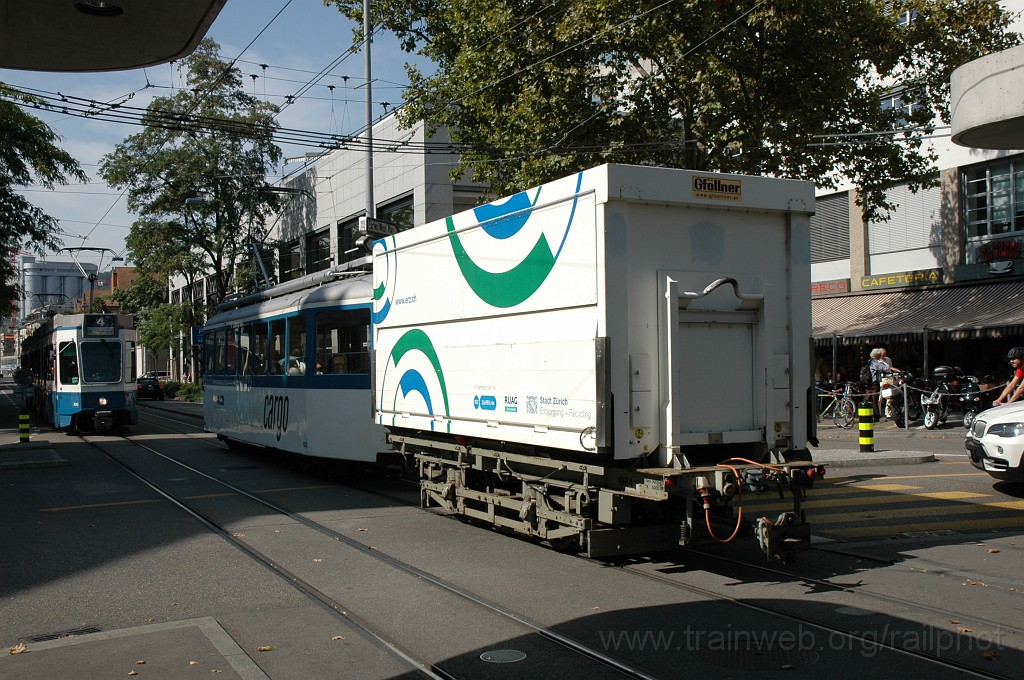 2175-0025-260811.jpg - VBZ Xe 4/4 1922 «Cargotram» + X² 1984 / Limmatplatz 26.8.2011