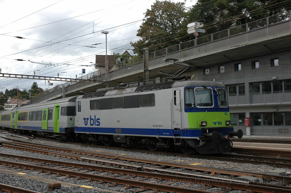 2186-0020-070911.jpg - BLS Re 420.502-7 / Bern HB 7.9.2011