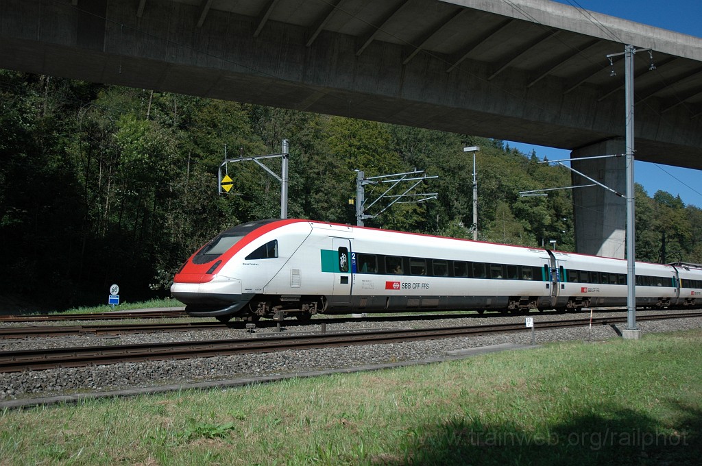 2190-0042-120911.jpg - SBB-CFF ICN RABDe 500.011-2 «Blaise Cendrars» / Kemptthal 12.9.2011