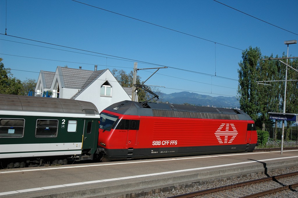 2192-0045-120911.jpg - SBB-CFF Re 460.048-2 «Züri Wyland» / Freienbach 12.9.2011