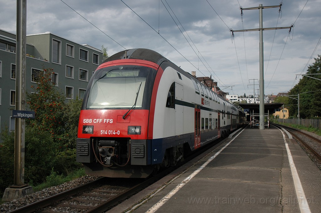 2200-0042-170911.jpg - SBB-CFF RABe 514.014-0 / Zürich-Wipkingen 17.9.2011