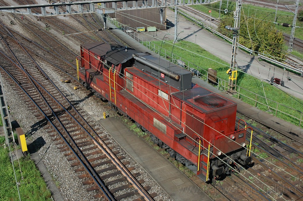 2205-0021-260911.jpg - SBB-CFF Am 6/6 18523 / Spreitenbach-Tivoli (RBL) 26.9.2011