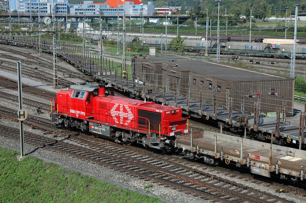 2206-0019-260911.jpg - SBB-CFF Am 843.024-1 / Spreitenbach-Tivoli (RBL) 26.9.2011