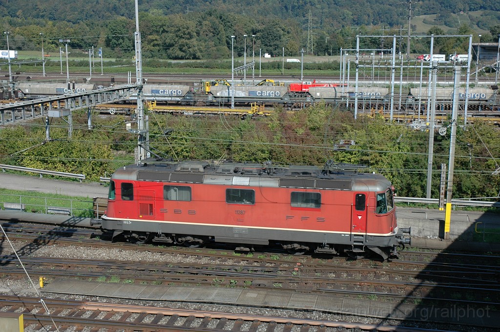 2207-0018-260911.jpg - SBB-CFF Re 4/4'' 11287 / Spreitenbach-Tivoli (RBL) 26.9.2011