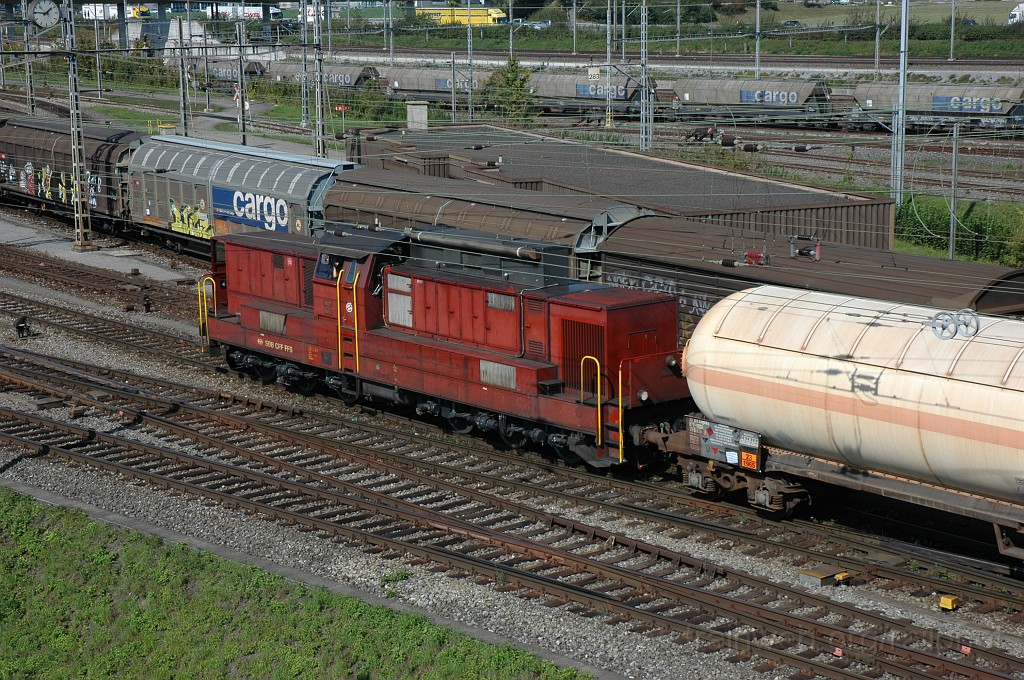 2207-0020-260911.jpg - SBB-CFF Am 6/6 18522 / Spreitenbach-Tivoli (RBL) 26.9.2011