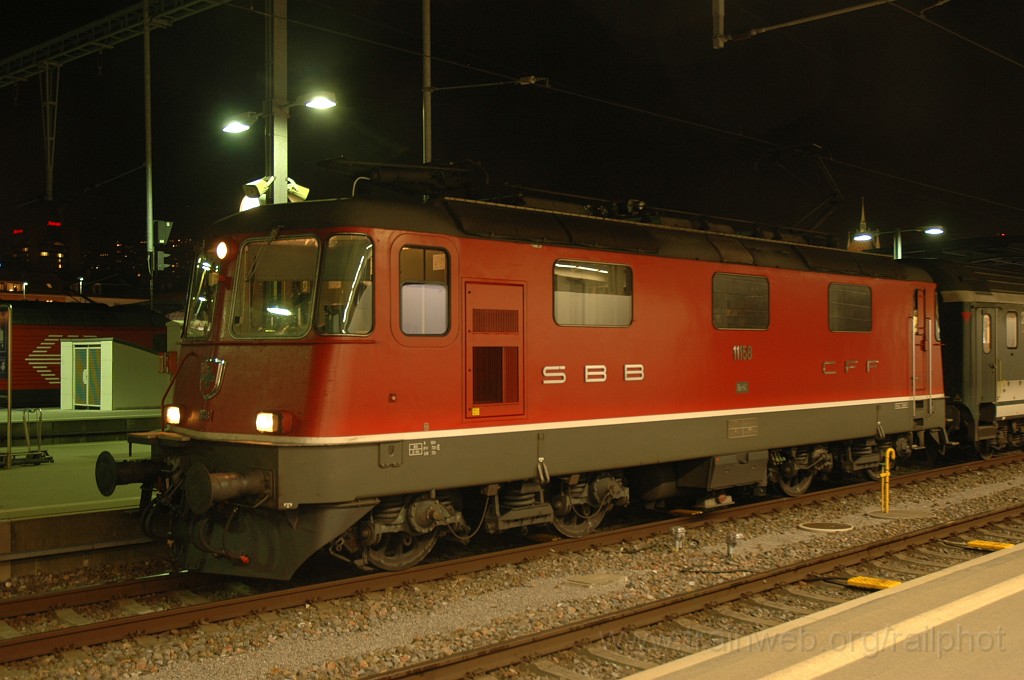 2255-0038-161111.jpg - SBB-CFF Re 4/4'' 11158 / Zürich HB