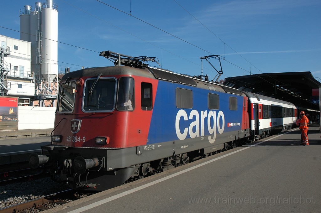 2263-0006-271111.jpg - SBB-CFF Re 421.384-9 / Zürich HB 27.11.2011