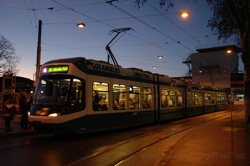 2292-0047-030112.jpg - VBZ Be 5/6 3032 / Sihlquai 3.1.2012