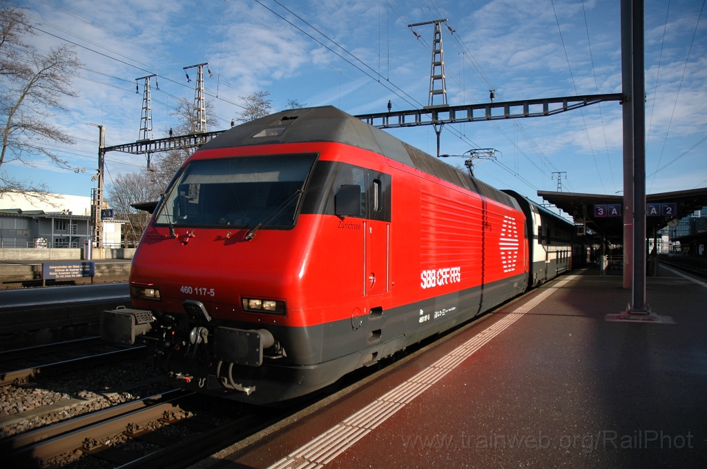 2294-0013-030112.jpg - SBB-CFF Re 460.117-5 «Zürichsee» / Zürich-Oerlikon 3.1.2012