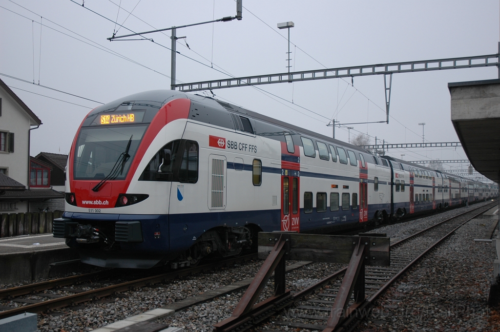 2295-0036-110112.jpg - SBB-CFF RABe 511.002 «Stadt Zürich» / Hinwil 11.1.2012