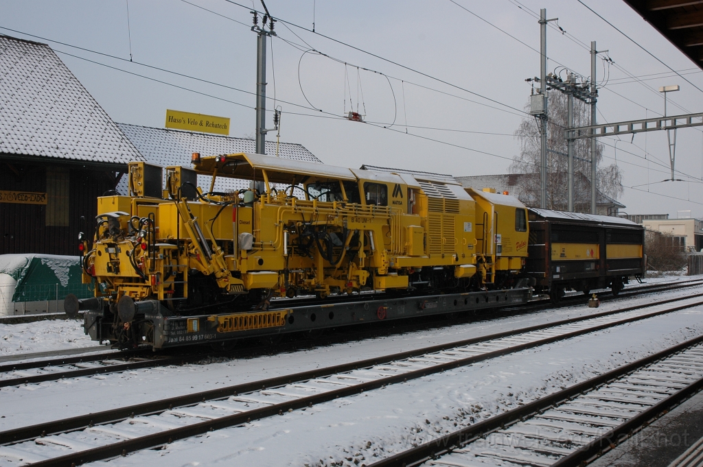 2307-0036-100212.jpg - Sersa B 40 UM-1 «Palas» + JMAG Uaai 84 85 99 17 603-1 / Hinwil 10.2.2012
