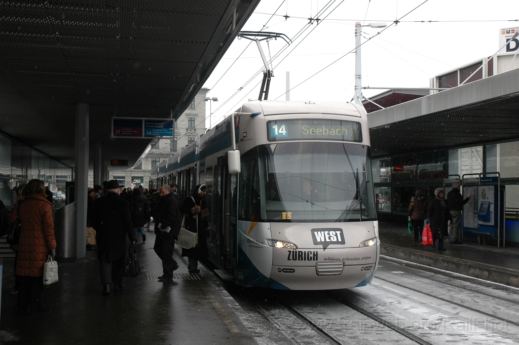 2309-0023-100212.jpg - VBZ Be 5/6 3019 «Tram Zürich West» / Bahnhofplatz 10.2.2012