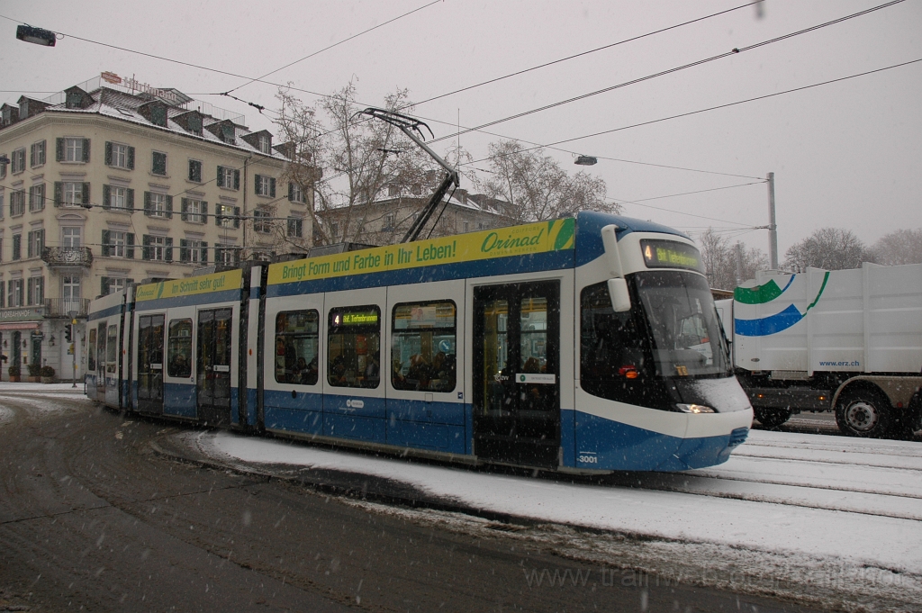 2312-0026-150212.jpg - VBZ Be 5/6 3001 / Sihlquai 15.2.2012