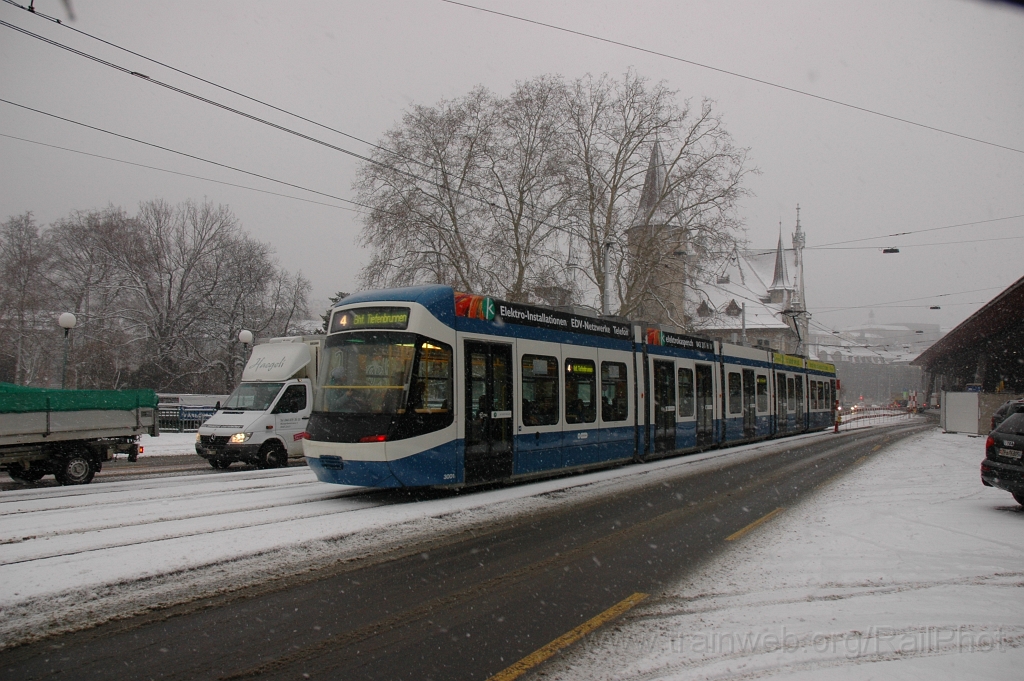 2312-0029-150212.jpg - VBZ Be 5/6 3001 / Sihlquai 15.2.2012