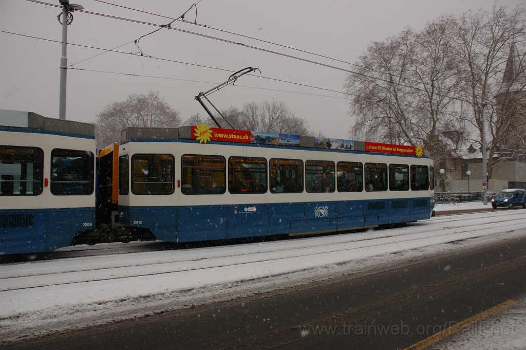 2313-0013-150212.jpg - VBZ Be 2/4 2412 / Sihlquai 15.2.2012