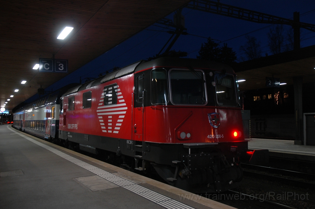 2316-0038-200212.jpg - SBB-CFF Re 420.230-5 / Bülach 20.2.2012