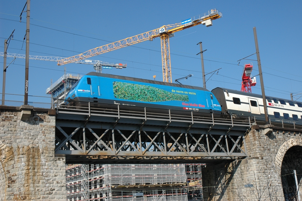 2319-0026-220212.jpg - SBB-CFF Re 460.071-4 «Mittelland» / Zürich (Dammweg) 22.2.2012