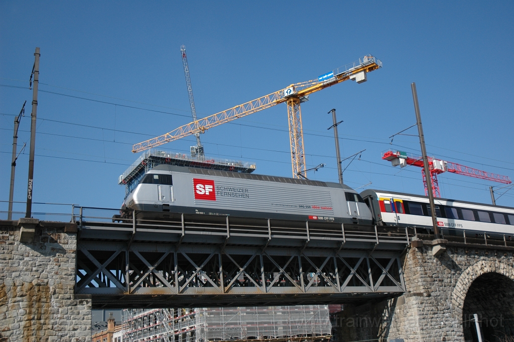 2332-0042-090312.jpg - SBB-CFF Re 460.100-1 «Tösstal» / Zürich (Dammweg) 9.3.2012