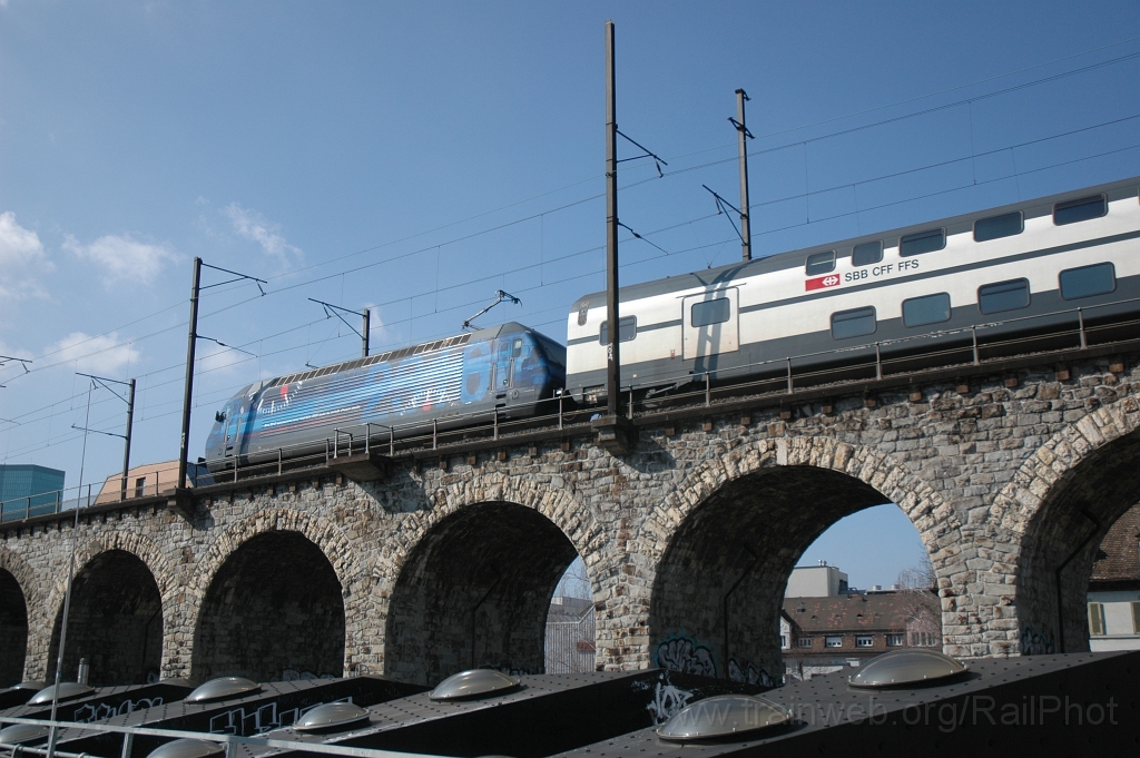 2333-0003-090312.jpg - SBB-CFF Re 460.021-9 «2316» / Zürich (Dammweg) 9.3.2012