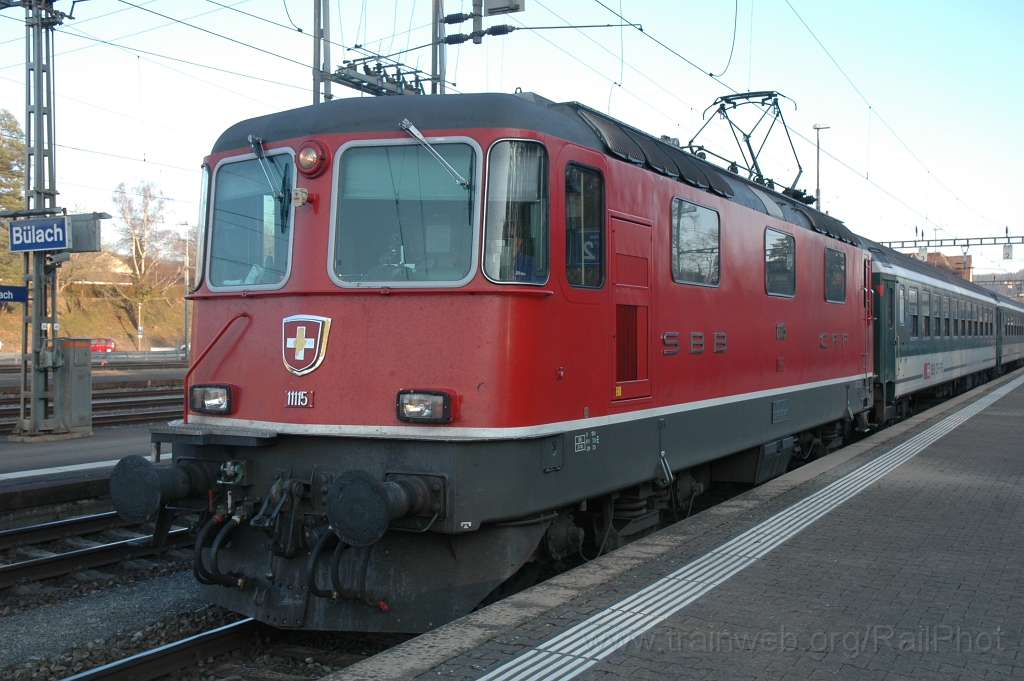 2334-0050-140312.jpg - SBB-CFF Re 4/4'' 11115 / Bülach 14.3.2012