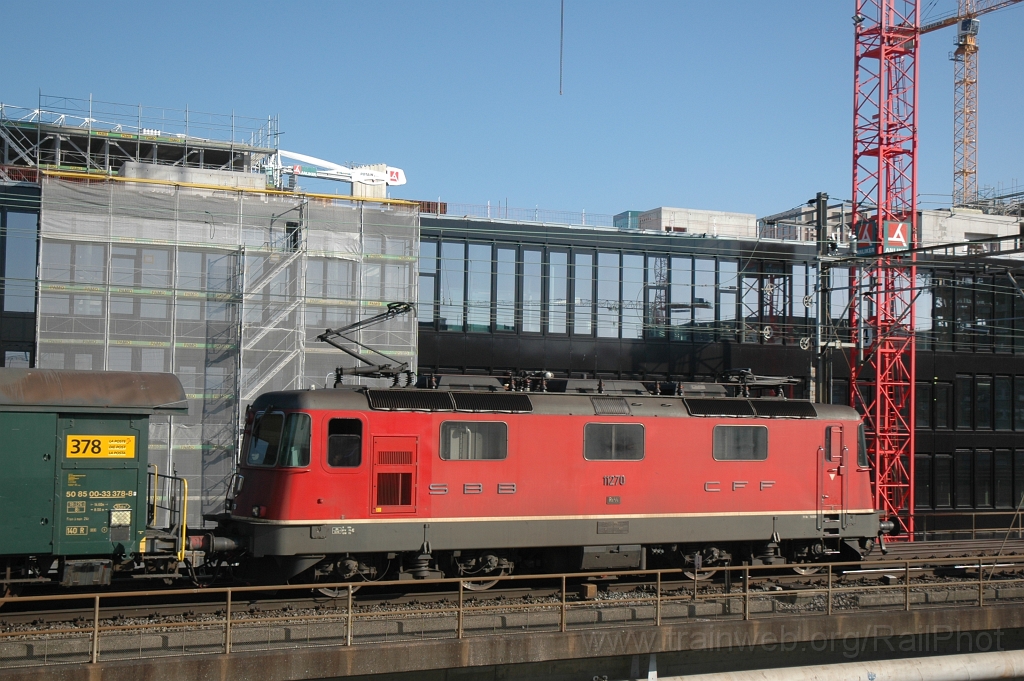 2337-0034-160312.jpg - SBB-CFF Re 4/4'' 11270 / Zürich (Käferbergbrücke) 16.3.2012