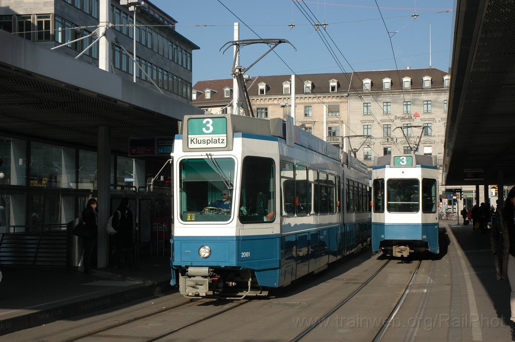 2342-0048-210312.jpg - VBZ Be 4/6'' 2061 / Bahnhofplatz 21.3.2012