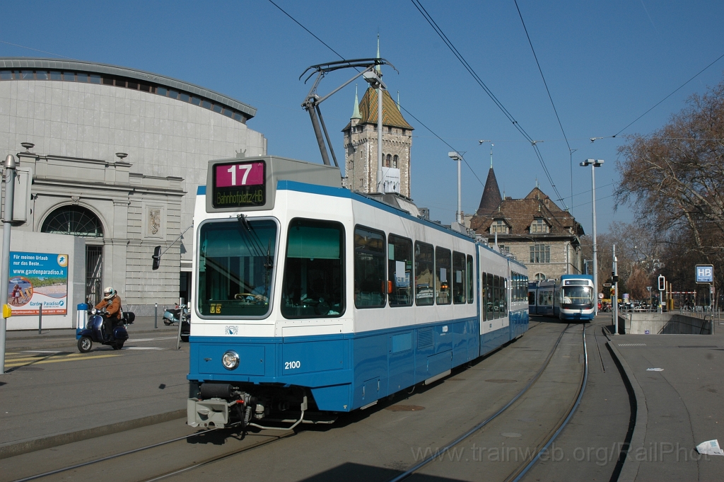 2344-0015-220312.jpg - VBZ Be 4/8 2100 / Bahnhofquai 22.3.2012