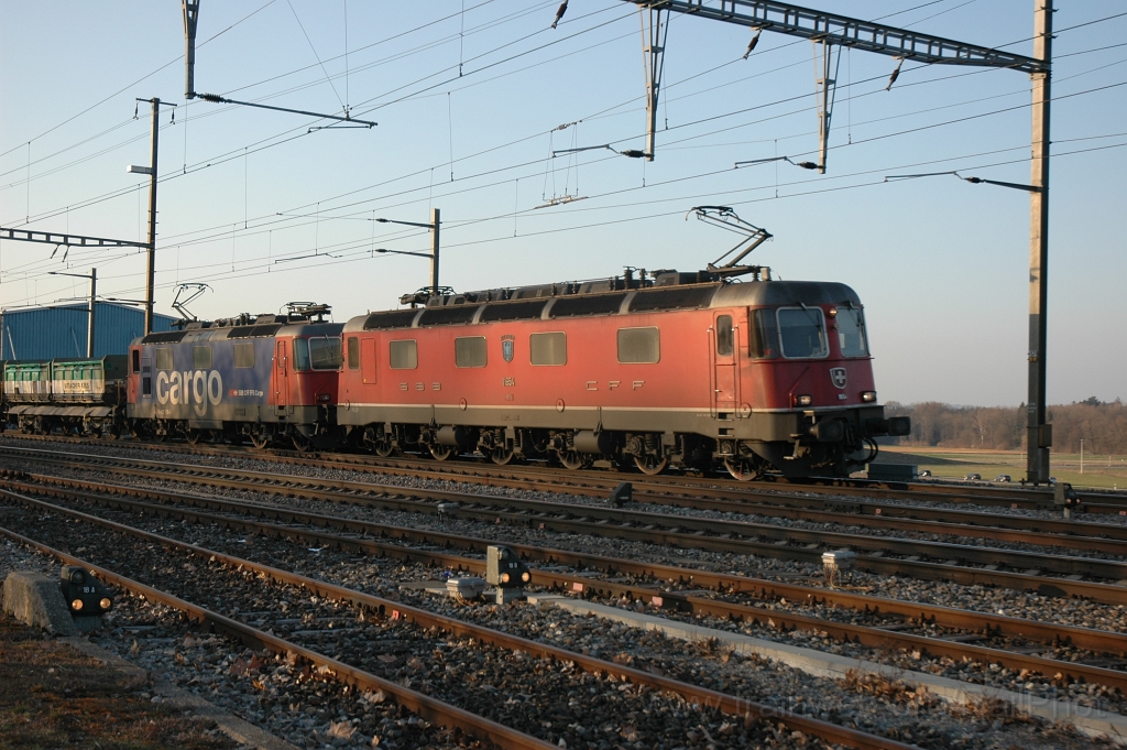 2348-0033-220312.jpg - SBB-CFF Re 6/6 11654 «Villeneuve» + Re 420.178-6 / Rümlang 22.3.2012