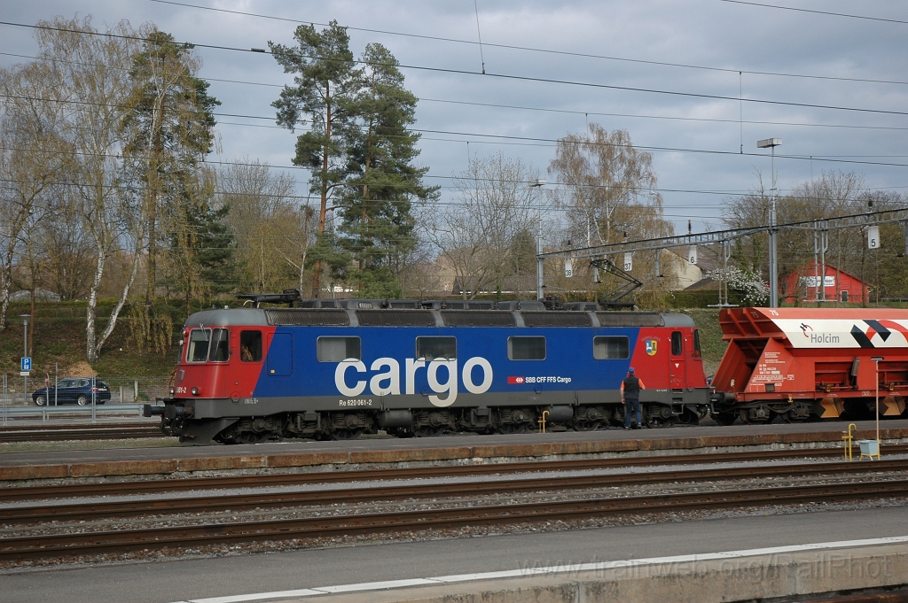 2351-0014-300312.jpg - SBB-CFF Re 620.061-2 «Gampel-Steg» / Bülach 30.3.2012