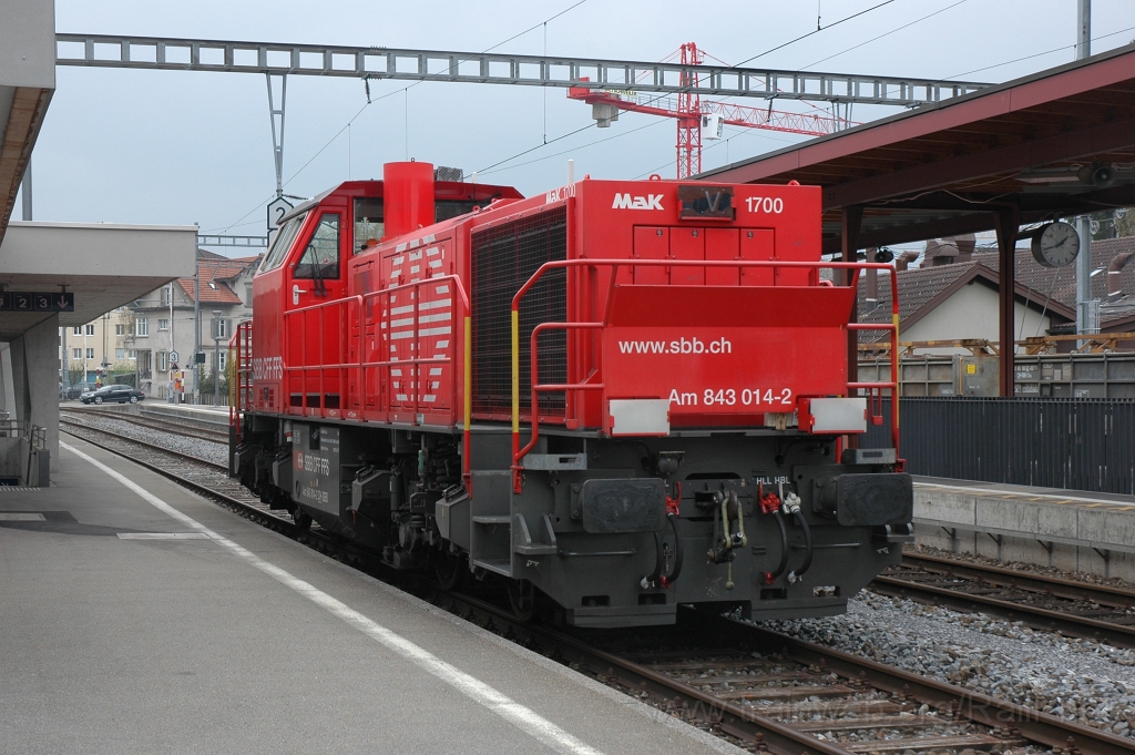 2357-0043-140412.jpg - SBB-CFF Am 843.014-2 / Hinwil 14.4.2012