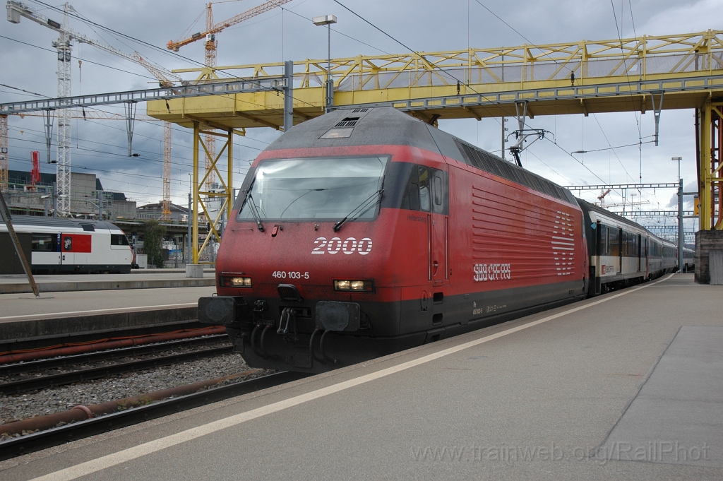 2363-0044-210412.jpg - SBB-CFF Re 460.103-5 «Heitersberg» / Zürich HB 21.4.2012