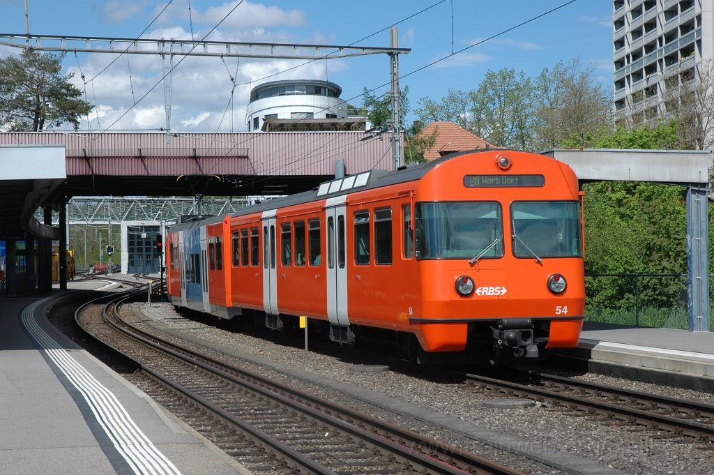 2381-0009-030512.jpg - Be 4/12 54 / Worblaufen 3.5.2012