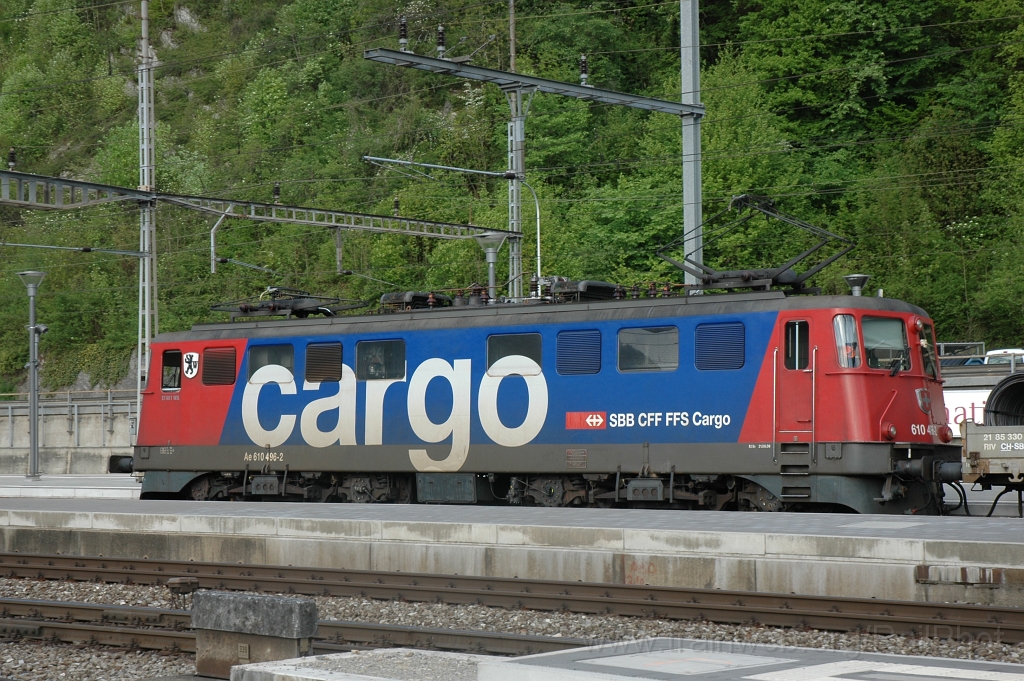 2384-0023-030512.jpg - SBBC Ae 610.496-2 «Stadt Wil» / Olten 3.5.2012