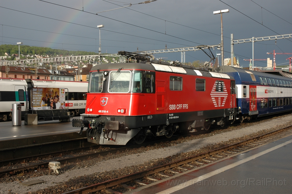 2389-0014-090512.jpg - SBB-CFF Re 420.216-4 / Zürich HB 9.5.2012