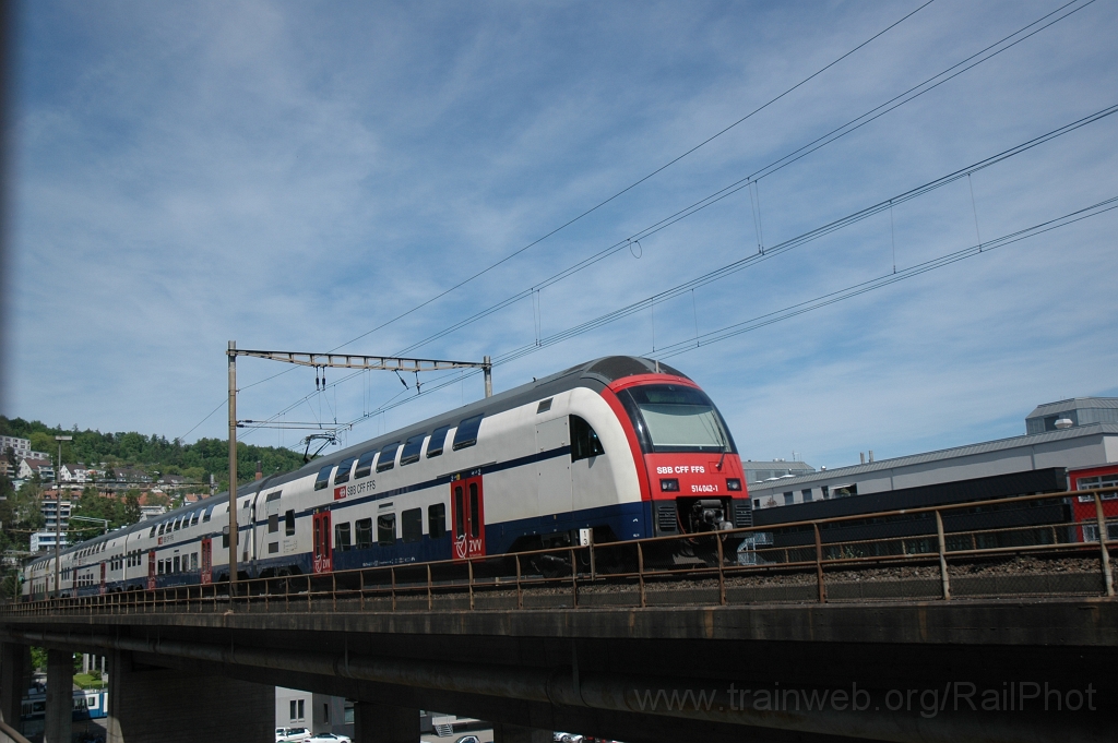 2391-0003-110512.jpg - SBB-CFF RABe 514.042-1 / Zürich (Käferbergbrücke) 11.5.2012