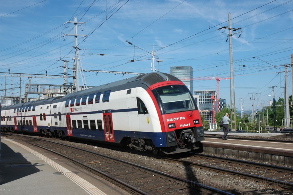 2393-0050-140512.jpg - SBB-CFF RABe 514.043-9 «Neuhausen am Rheinfall» / Zürich-Oerlikon 14.5.2012