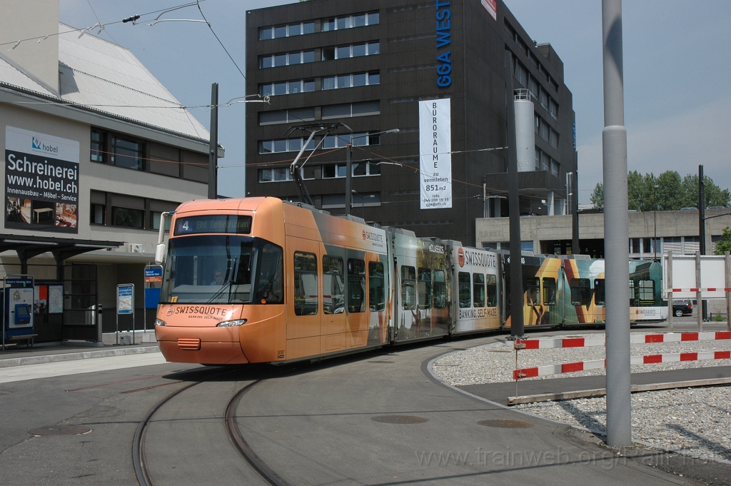 2408-0017-240512.jpg - VBZ Be 5/6 3087 «Swissquote» / Bahnhof Altstetten Nord 24.5.2012