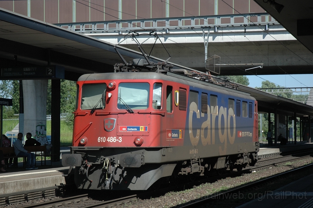2409-0017-250512.jpg - SBB-CFF Ae 610.486-3 «Burgdorf» / Glanzenberg 25.5.2012